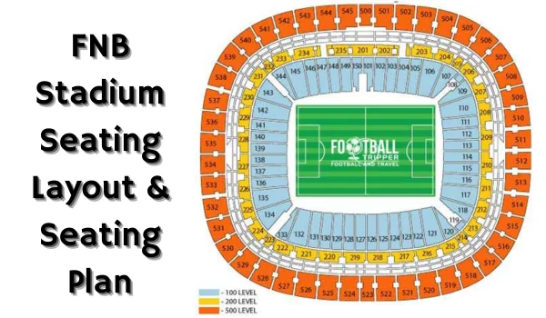 FNB Stadium Layout