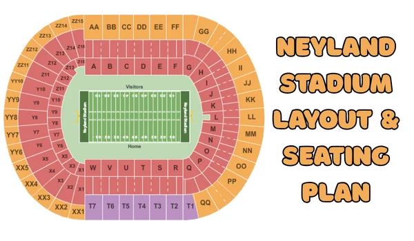 Neyland Stadium Layout