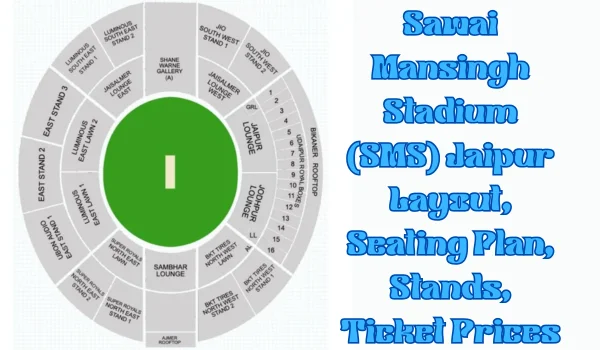 Sawai Mansingh Stadium (SMS) Jaipur Layout