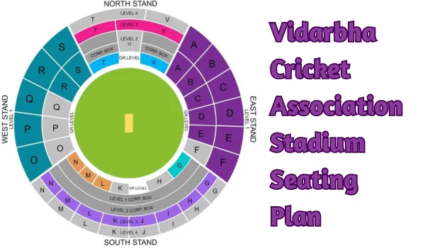 Vidarbha Cricket Association Stadium Seating Plan